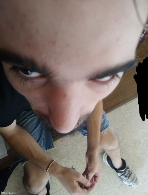 oh and my cousins went | made w/ Imgflip meme maker