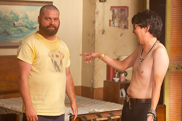 High Quality Alan Garner and Mr. Chow from The Hangover Blank Meme Template