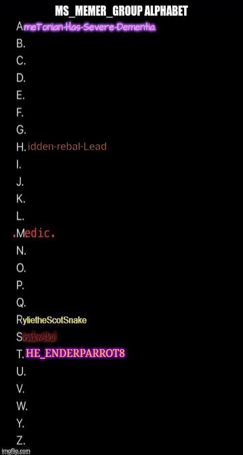 HE_ENDERPARROT8 | made w/ Imgflip meme maker