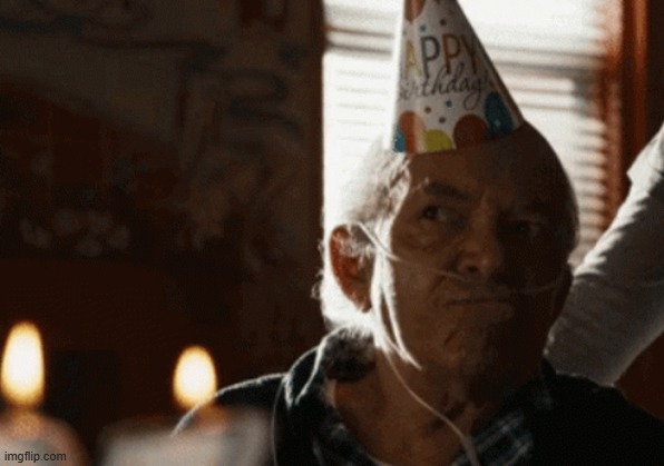 Hector Salamanca Birthday | image tagged in hector salamanca birthday | made w/ Imgflip meme maker