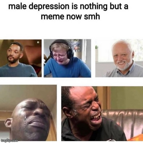 No one cares anymore. | image tagged in will smith,hide the pain harold | made w/ Imgflip meme maker
