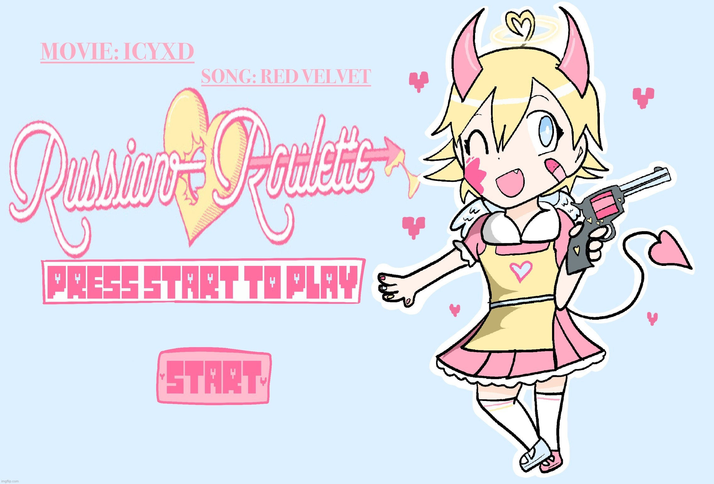 Because who dosen’t love a Yandere demon girl with a Revolver? | made w/ Imgflip meme maker