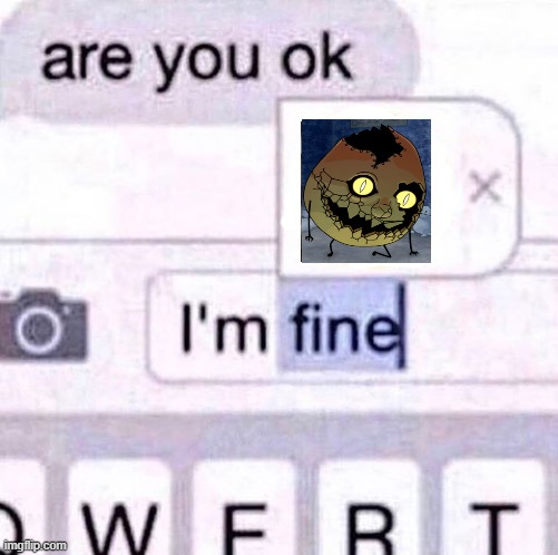 I’m fine meme | image tagged in i m fine meme | made w/ Imgflip meme maker