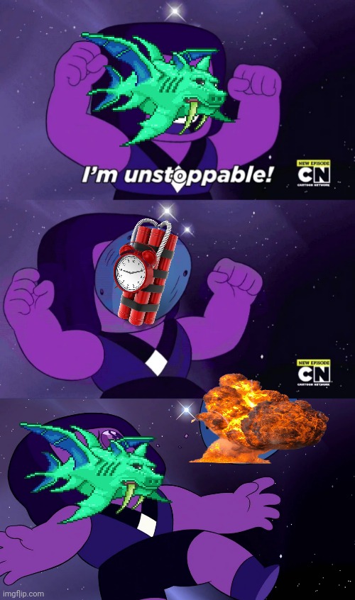 I'm Unstoppable | image tagged in i'm unstoppable | made w/ Imgflip meme maker