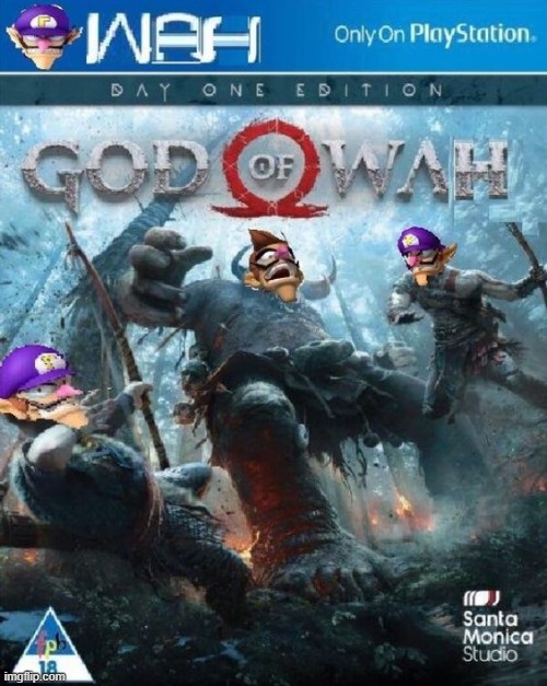 image tagged in fake,games,products,waluigi,wah | made w/ Imgflip meme maker