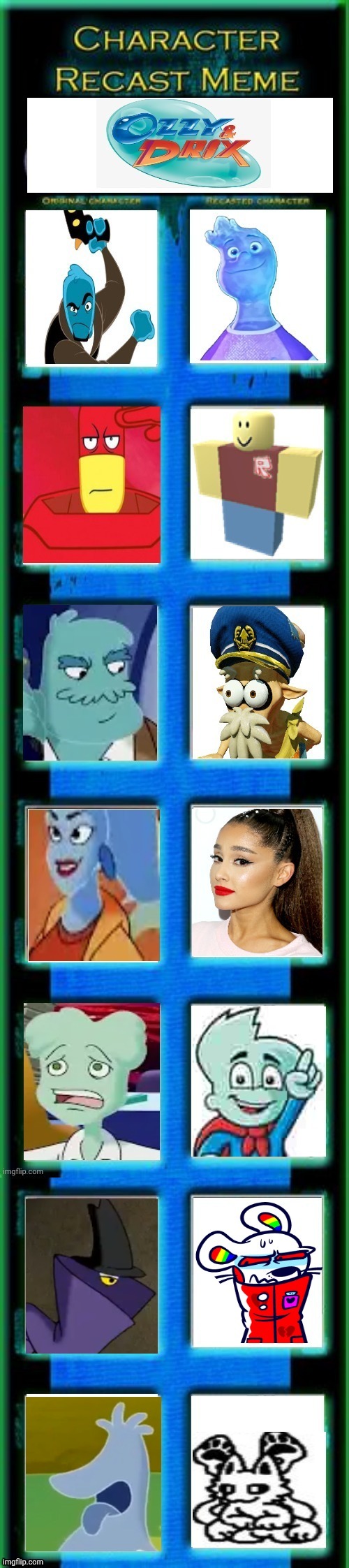 The fact I am literally using this for nothing but to roast their designs with a "bro think he" (character) | made w/ Imgflip meme maker