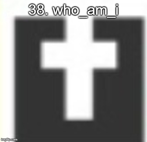 38. who_am_i | made w/ Imgflip meme maker