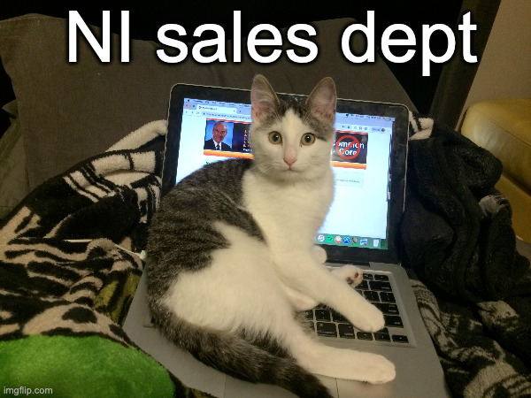 NI sales dept | made w/ Imgflip meme maker