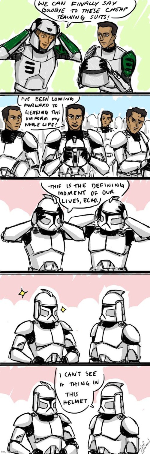 The life of a Clonetrooper | made w/ Imgflip meme maker