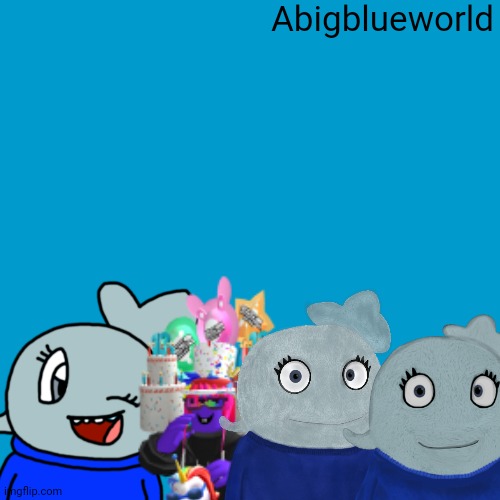 Ok | Abigblueworld | image tagged in blank weezer blue album edit | made w/ Imgflip meme maker