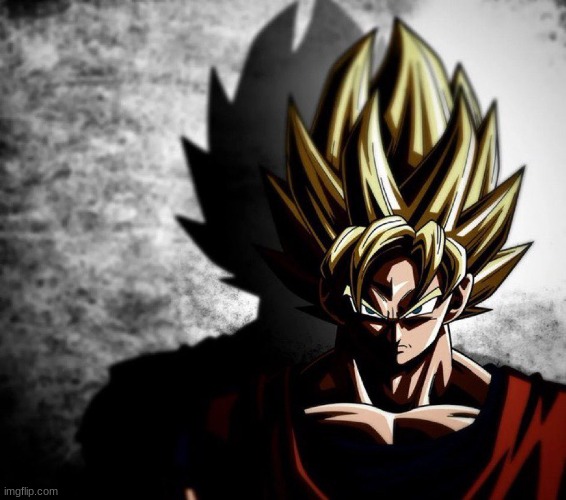 Goku stare | image tagged in goku stare | made w/ Imgflip meme maker