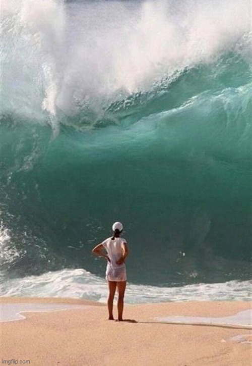 Wave | image tagged in wave | made w/ Imgflip meme maker