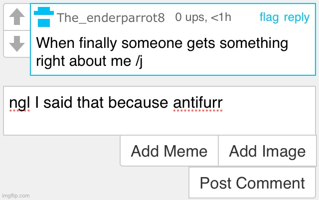 made w/ Imgflip meme maker
