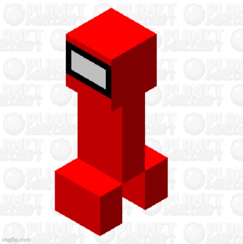 is this a creeper or an red among us | image tagged in is this a creeper or an red among us | made w/ Imgflip meme maker