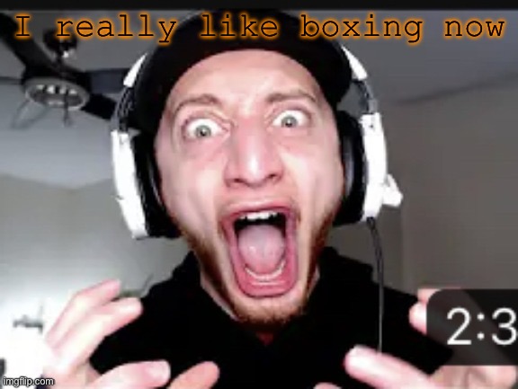 My honest reaction | I really like boxing now | image tagged in my honest reaction | made w/ Imgflip meme maker