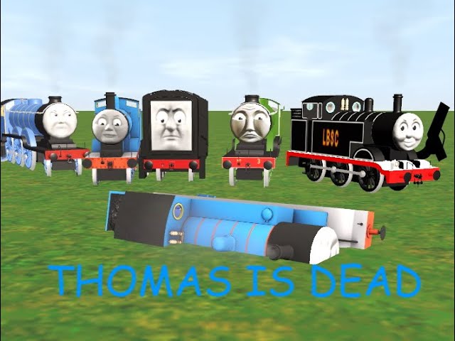 THOMAS IS GONE Blank Meme Template