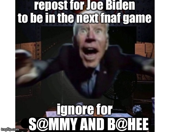 S@MMY AND B@HEE | made w/ Imgflip meme maker