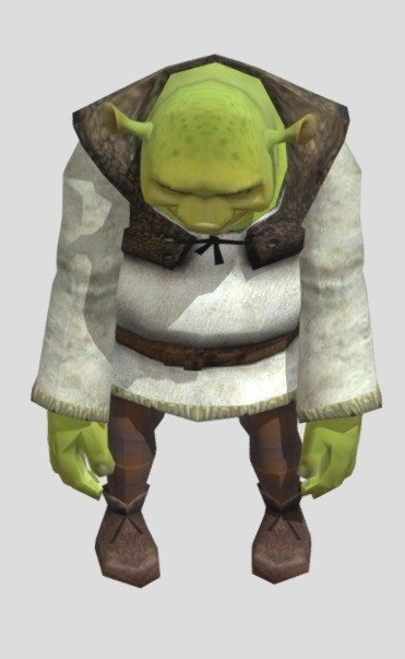 Depressed Shrek Blank Meme Template