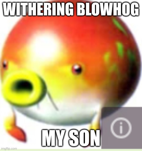WITHERING BLOWHOG; MY SON | made w/ Imgflip meme maker