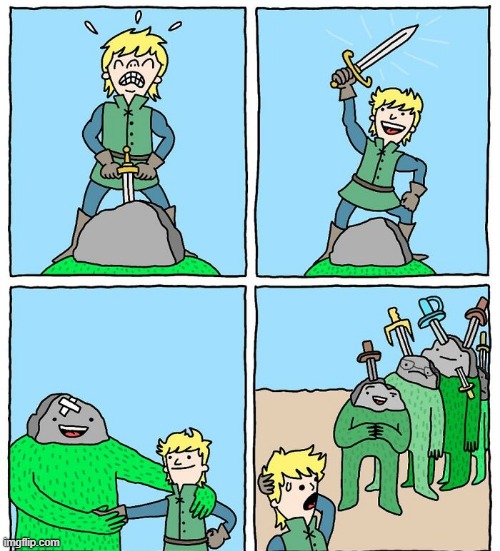 King Arthur | image tagged in comics | made w/ Imgflip meme maker
