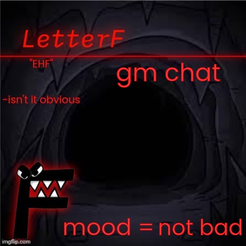 gm chat❗ | gm chat; not bad | image tagged in announcement | made w/ Imgflip meme maker