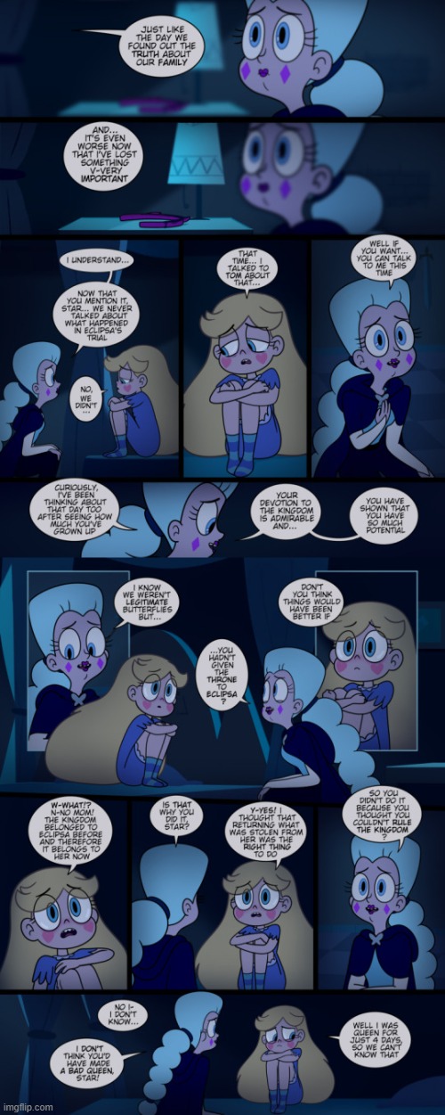 Butterfly Metamorphosis (Part 1B) | image tagged in comics/cartoons,star vs the forces of evil | made w/ Imgflip meme maker