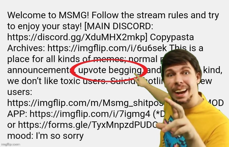 You're Allowed to Upvote Beg here, dumbass | image tagged in you're allowed to upvote beg here dumbass | made w/ Imgflip meme maker