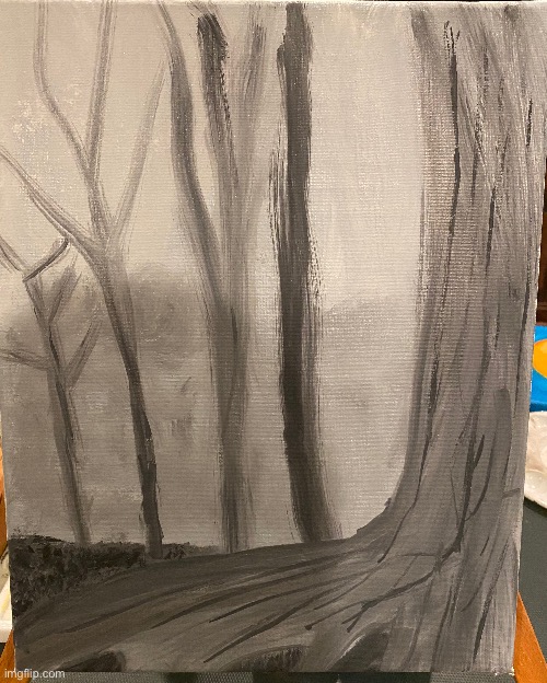 The beginning of my Nazgûl painting | image tagged in lord of the rings,art,paint | made w/ Imgflip meme maker