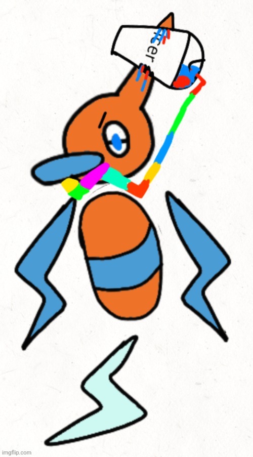 Uhh who remembers the pokemon oc bitch I rarely use who is addicted to icee slushies | image tagged in polligon | made w/ Imgflip meme maker