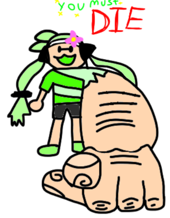 ✨you must✨ DIE. Blank Meme Template