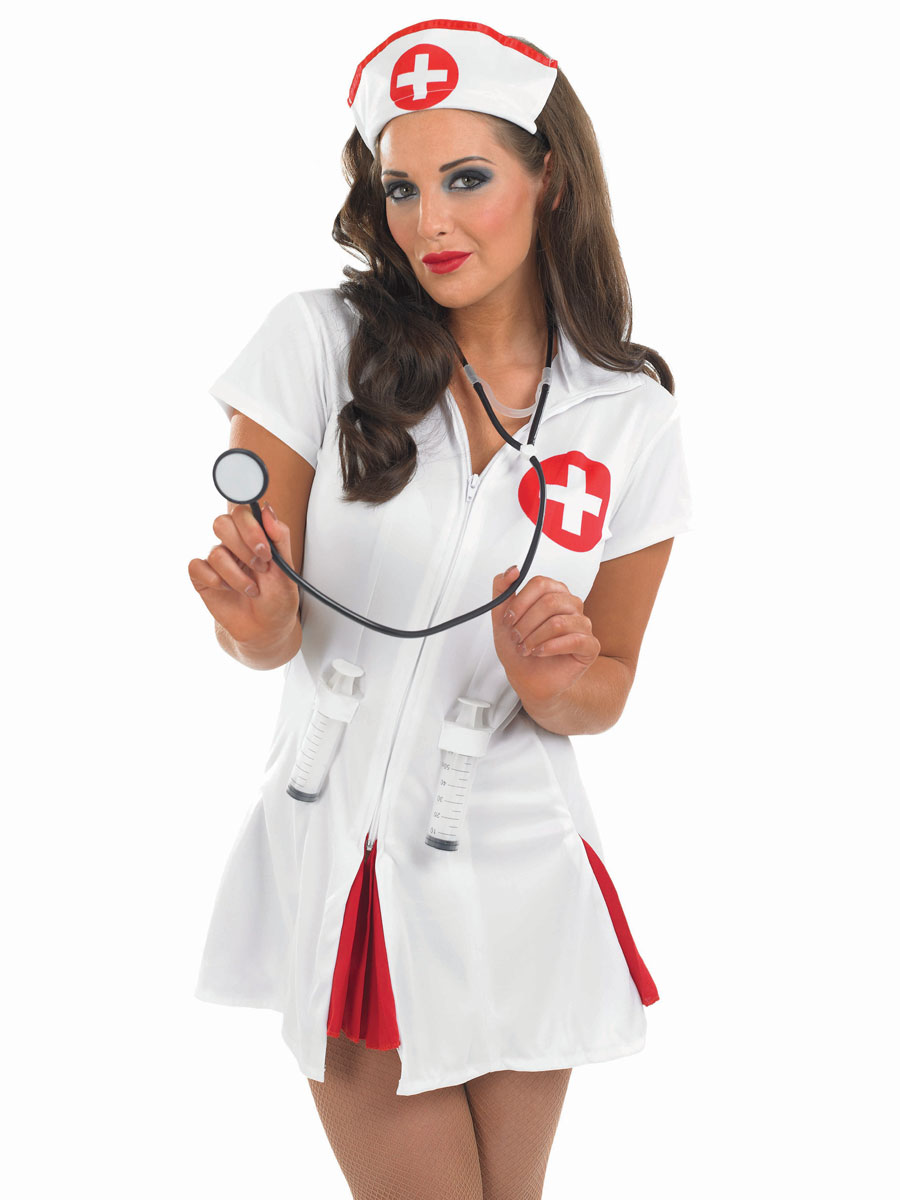 Sexy Nurse brunette JPP Blank Meme Template