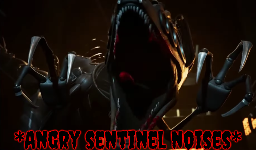 High Quality Angry Sentinel Noises Blank Meme Template