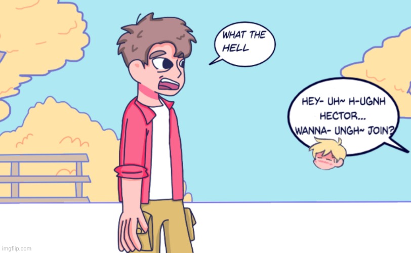 Blud hector ended up at the wrong school :cry: | made w/ Imgflip meme maker
