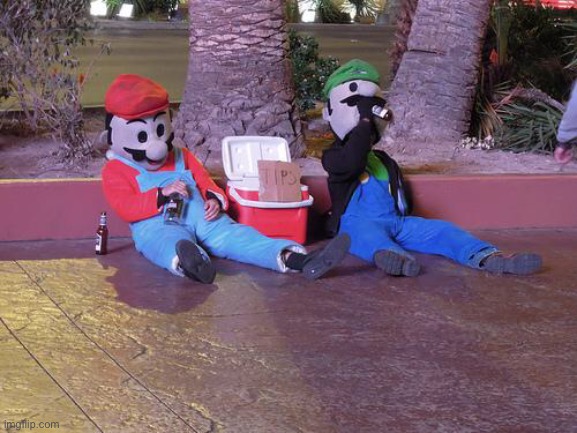 Mario movie 2 leak | image tagged in mario and luigi drunk | made w/ Imgflip meme maker