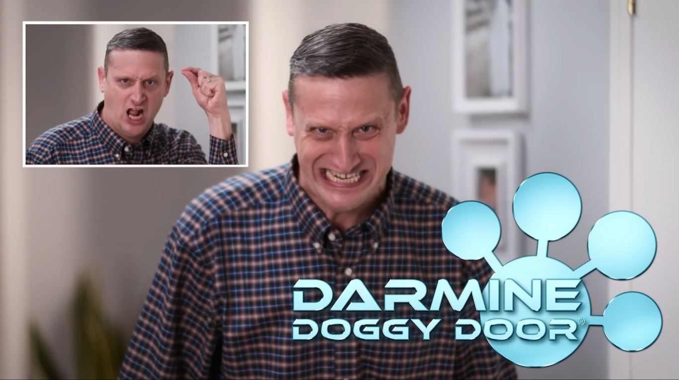 Darmine Doggy Door Blank Meme Template