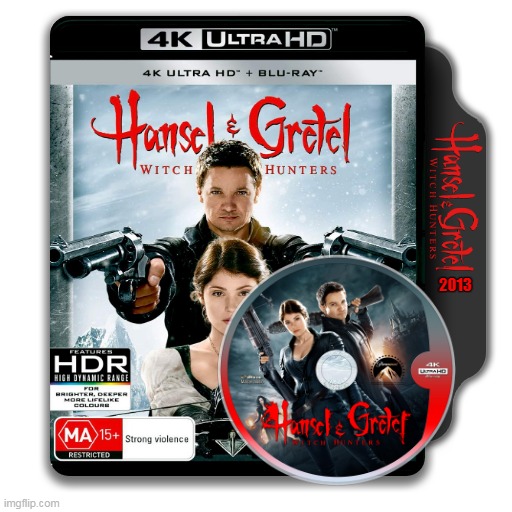 Hansel & Gretel Witch Hunters 2013 4K | 2013 | image tagged in memes | made w/ Imgflip meme maker