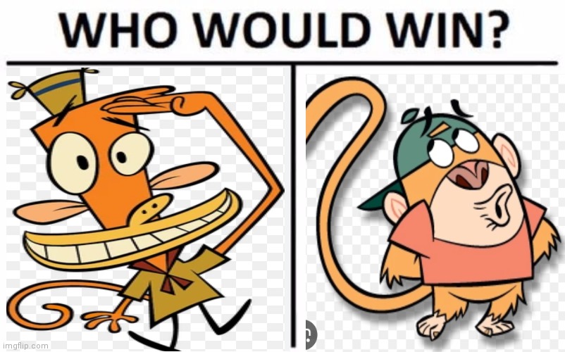 Camp lazlo vs gym partner | image tagged in memes,who would win,cartoon beatbox battle suggestions,cartoon battles,regular fight battles | made w/ Imgflip meme maker