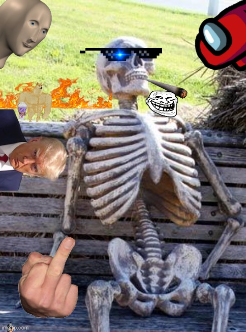 Waiting Skeleton | image tagged in memes,waiting skeleton | made w/ Imgflip meme maker