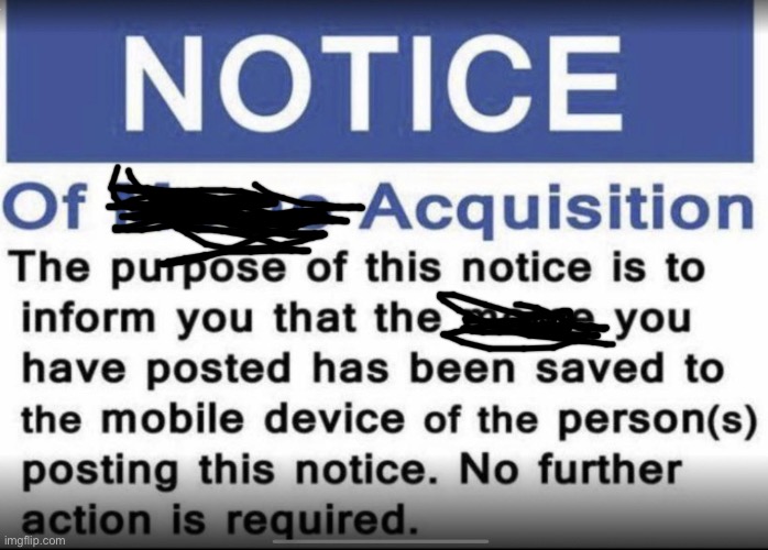 Notice of Meme Accusation | image tagged in notice of meme accusation | made w/ Imgflip meme maker