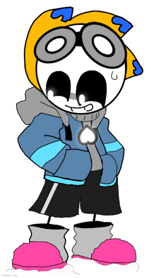 Holy crap ive never seen sketchy rocking the sans style so well this time | image tagged in imgtale | made w/ Imgflip meme maker