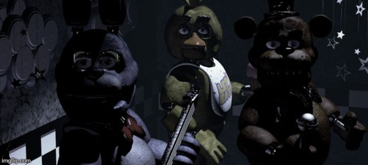 Fnaf 1 animatronics | image tagged in fnaf 1 animatronics | made w/ Imgflip meme maker