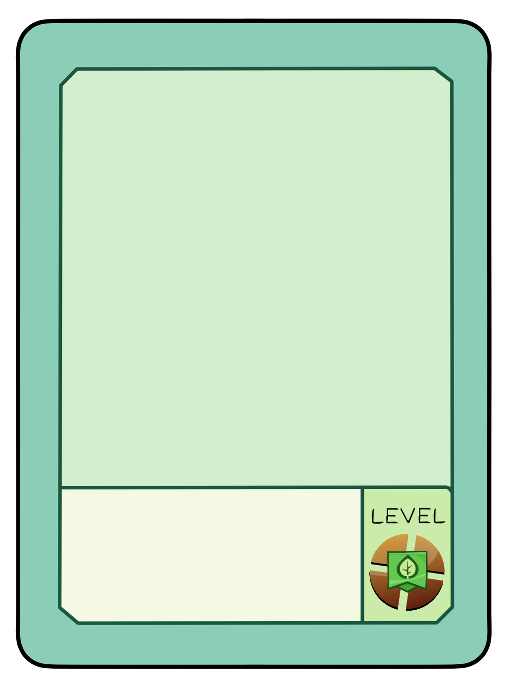 High Quality OC character pow card level plant freak fortress 2 Blank Meme Template