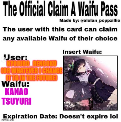 friendly reminder | image tagged in extra proof she's my waifu ig | made w/ Imgflip meme maker