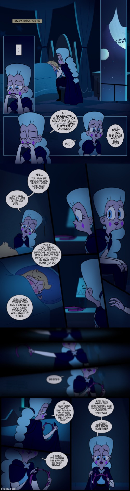 Butterfly Metamorphosis (Part 3A) | image tagged in comics/cartoons,star vs the forces of evil | made w/ Imgflip meme maker