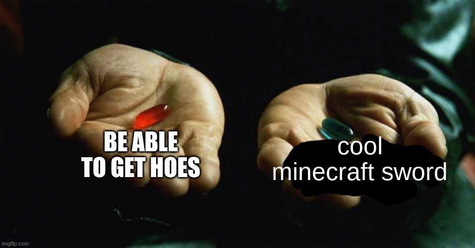 cool minecraft sword | made w/ Imgflip meme maker