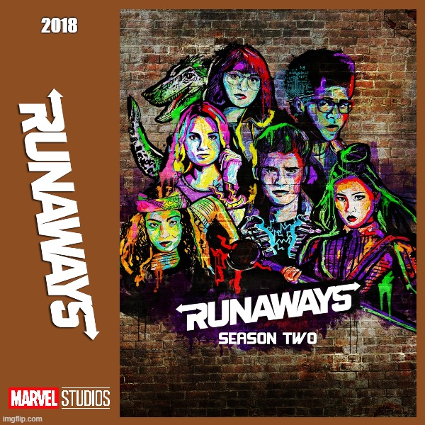 Marvel's Runaways 2018 Season 2 | 2018 | image tagged in memes | made w/ Imgflip meme maker