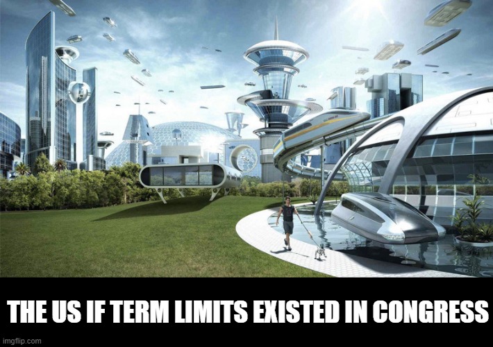 Term Limits, NOW | THE US IF TERM LIMITS EXISTED IN CONGRESS | image tagged in the future world if | made w/ Imgflip meme maker