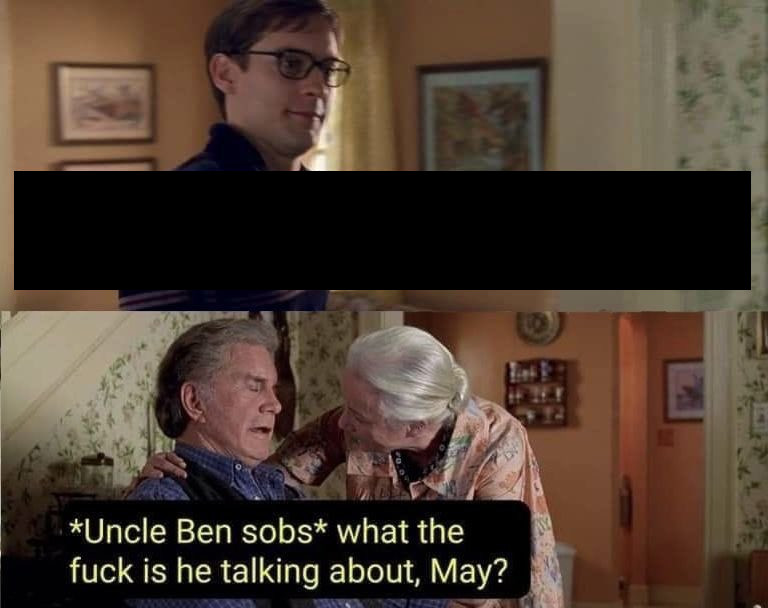 What Is He Talking About May? Blank Meme Template