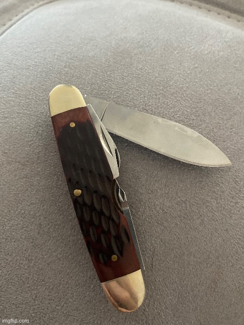 knife reveal | made w/ Imgflip meme maker