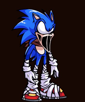 High Quality Sonic The Hedgehog (Pibby Glitch) Blank Meme Template